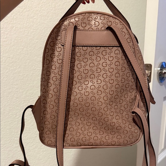 GUESS Brown Mini Backpack - Picture 2 of 4